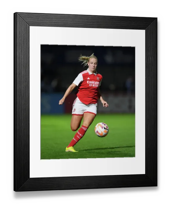 Framed Print : Arsenal Women vs Ajax: Battle in the UEFA Women's Champions League