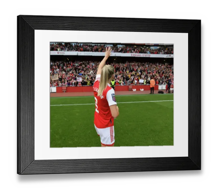 Framed Print : Arsenal vs. Tottenham: Williamson's Emotional Moment after Clash in Barclays Womens Super League Framed Print : Arsenal vs. Tottenham: Williamson's Emotional Moment after Clash in Barclays Womens Super League