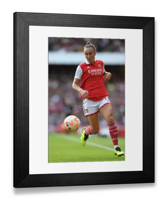 Framed Print : Arsenal Women vs. Tottenham Hotspur Women: Clash at the Emirates - Barclays Womens Super League 2022-23