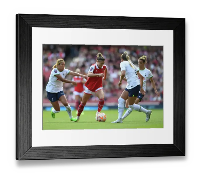 Framed Print : Arsenal vs. Tottenham: FA Womens Super League Showdown at Emirates Stadium (2022-23) Framed Print : Arsenal vs. Tottenham: FA Womens Super League Showdown at Emirates Stadium (2022-23)