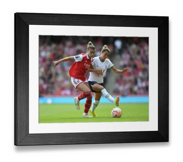 Framed Print : Arsenal vs. Tottenham: FA Womens Super League Showdown at Emirates Stadium (2022-23) Framed Print : Arsenal vs. Tottenham: FA Womens Super League Showdown at Emirates Stadium (2022-23)