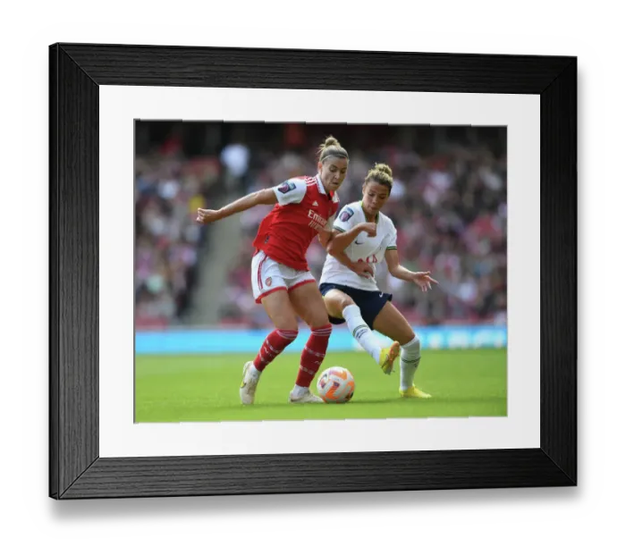 Framed Print : Arsenal vs. Tottenham: FA Womens Super League Showdown at Emirates Stadium (2022-23) Framed Print : Arsenal vs. Tottenham: FA Womens Super League Showdown at Emirates Stadium (2022-23)