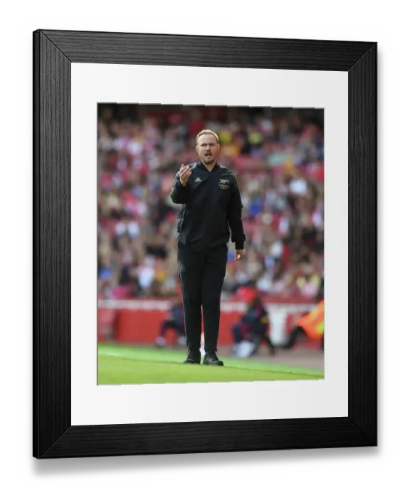 Framed Print : Arsenal vs. Tottenham: Eidevall Leads Arsenal Women in Barclays WSL Clash at Emirates Stadium Framed Print : Arsenal vs. Tottenham: Eidevall Leads Arsenal Women in Barclays WSL Clash at Emirates Stadium