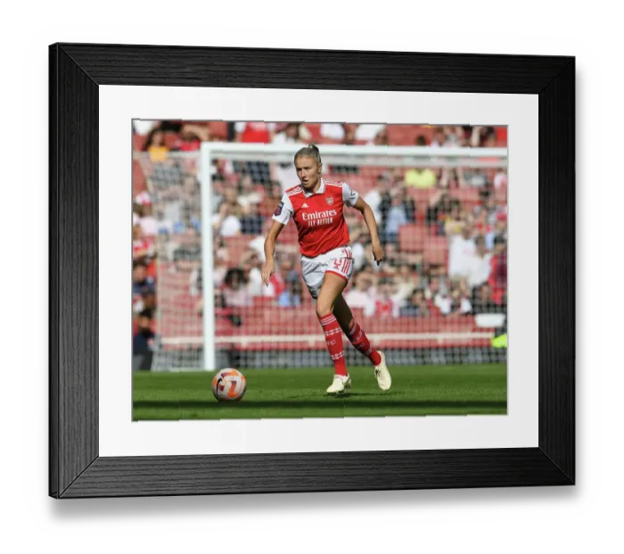 Framed Print : Clash of the London Rivals: Arsenal vs. Tottenham - FA Women's Super League Showdown Framed Print : Clash of the London Rivals: Arsenal vs. Tottenham - FA Women's Super League Showdown