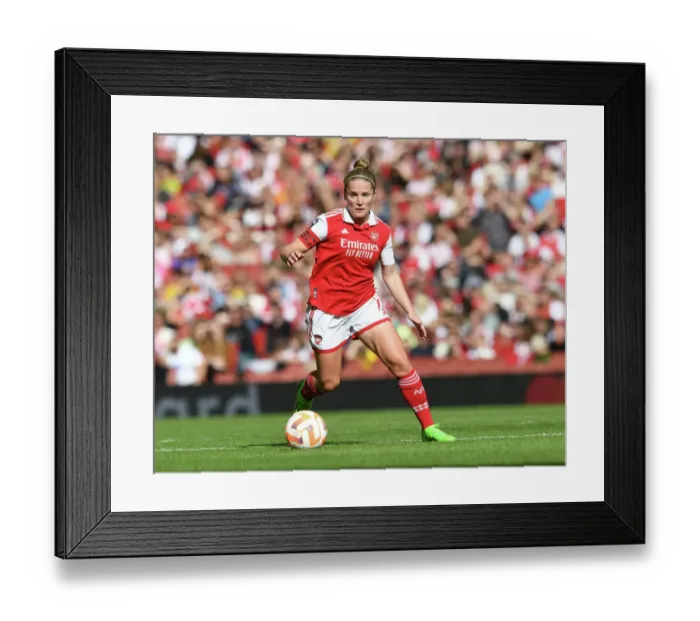 Framed Print : Arsenal vs. Tottenham: Battle of the Women's Super League at Emirates Stadium