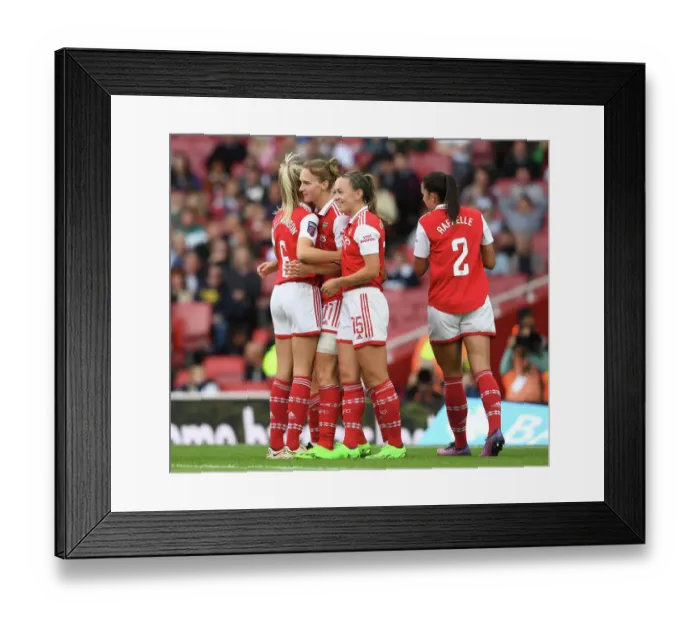 Framed Print : Miedema's Brace: Arsenal Women Triumph Over Tottenham Hotspur in Derby Showdown Framed Print : Miedema's Brace: Arsenal Women Triumph Over Tottenham Hotspur in Derby Showdown