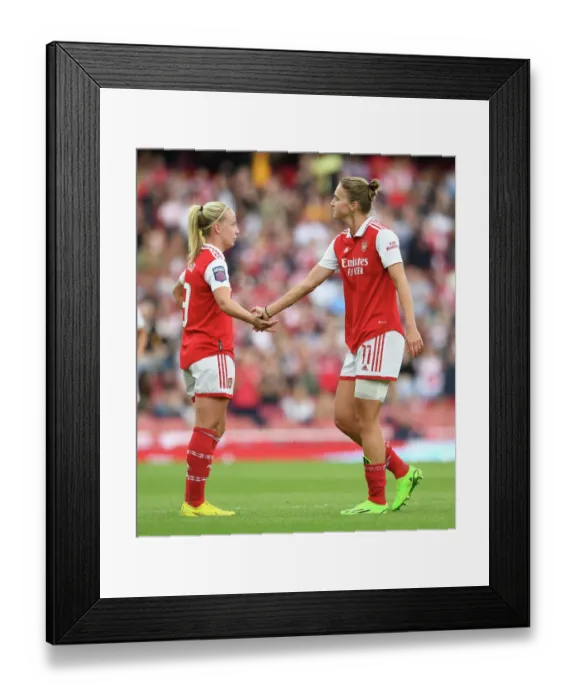 Framed Print : Mead vs. Miedema Showdown: Arsenal Women vs. Tottenham Hotspur Women in FA WSL Clash