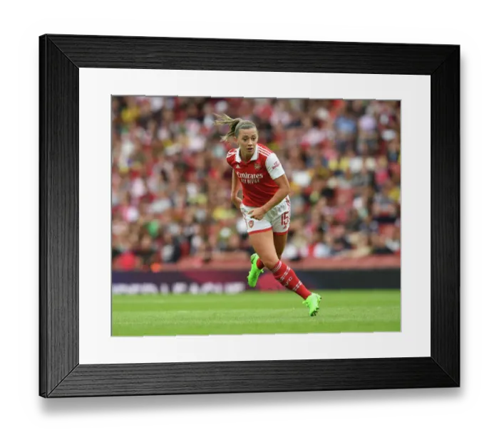 Framed Print : Arsenal Women vs. Tottenham Hotspur Women: Clash at the Emirates - Barclays Womens Super League 2022-23