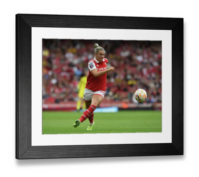 Framed Print : Arsenal Women vs. Tottenham Hotspur Women: Battle at the Emirates - Barclays Womens Super League 2022-23
