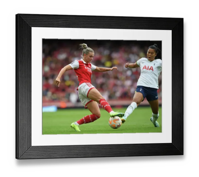 Framed Print : Arsenal vs. Tottenham: A Football Rivalry Flares Up in the FA Womens Super League Framed Print : Arsenal vs. Tottenham: A Football Rivalry Flares Up in the FA Womens Super League