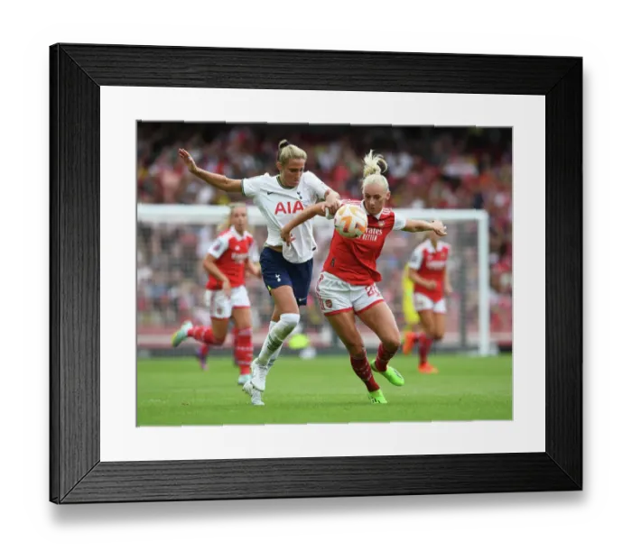 Framed Print : Arsenal vs. Tottenham: Clash of the London Rivals in FA Womens Super League Framed Print : Arsenal vs. Tottenham: Clash of the London Rivals in FA Womens Super League