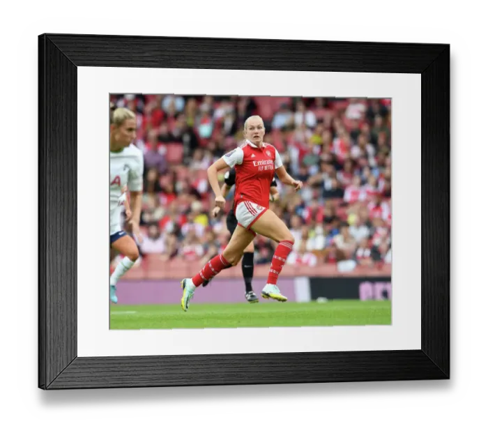 Framed Print : Arsenal's Frida Maanum Stars in Thrilling Derby: Arsenal Women vs. Tottenham Hotspur at Emirates Stadium Framed Print : Arsenal's Frida Maanum Stars in Thrilling Derby: Arsenal Women vs. Tottenham Hotspur at Emirates Stadium