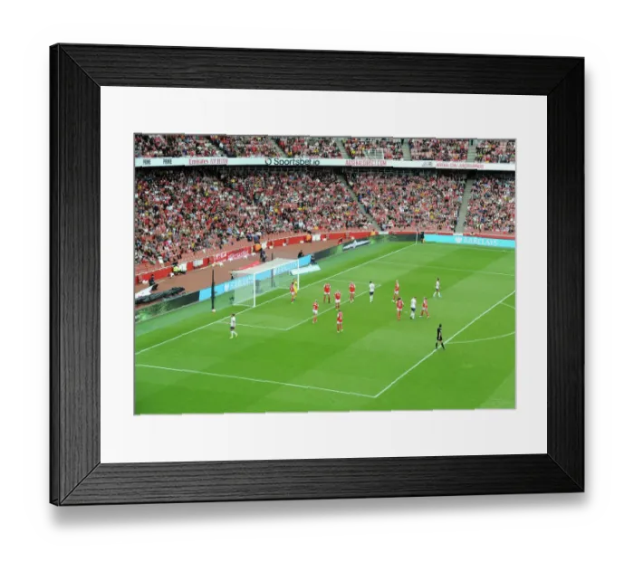 Framed Print : Arsenal vs. Tottenham: A Defensive Showdown in the FA Womens Super League Framed Print : Arsenal vs. Tottenham: A Defensive Showdown in the FA Womens Super League