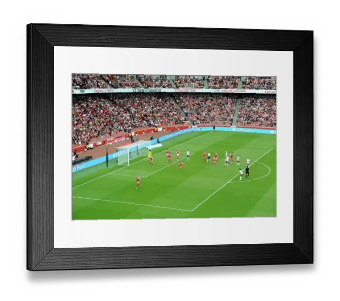 Framed Print : Arsenal vs. Tottenham: A Defensive Battle in the FA Womens Super League Framed Print : Arsenal vs. Tottenham: A Defensive Battle in the FA Womens Super League