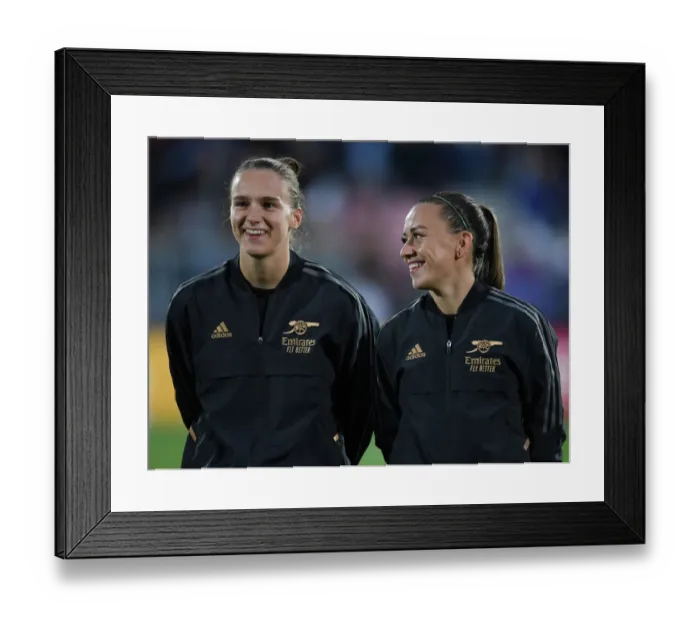 Framed Print : Arsenal Women Take on Ajax: Miedema and McCabe Ready for UEFA Champions League Battle Framed Print : Arsenal Women Take on Ajax: Miedema and McCabe Ready for UEFA Champions League Battle