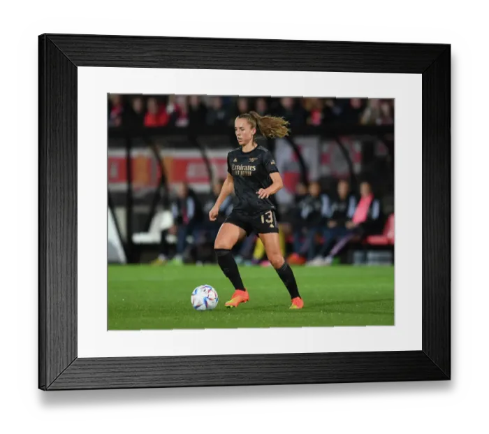 Framed Print : Arsenal's Lia Walti Fights for Victory against Ajax in UEFA Champions League Qualifier Framed Print : Arsenal's Lia Walti Fights for Victory against Ajax in UEFA Champions League Qualifier