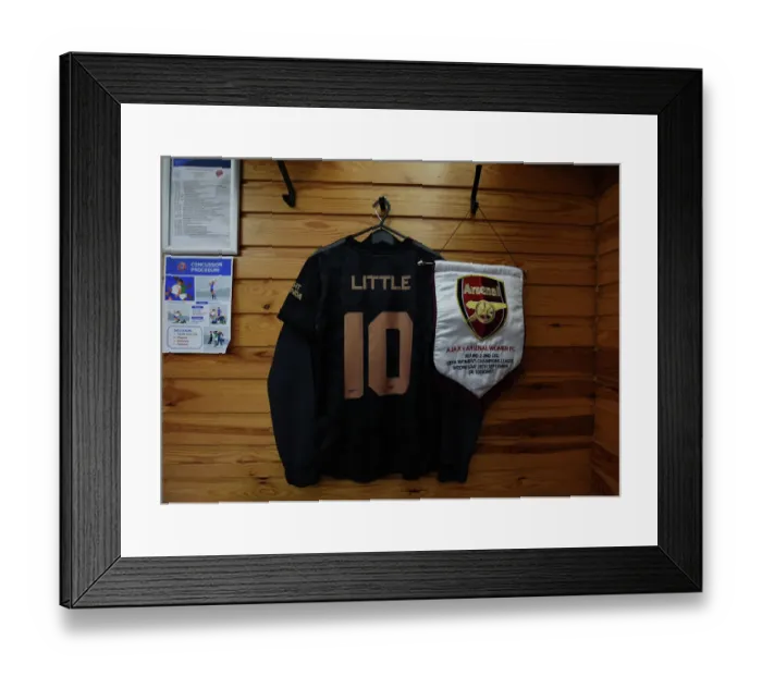 Framed Print : Arsenal Women Prepare for Ajax Showdown in Champions League: A Glimpse into the Changing Room Framed Print : Arsenal Women Prepare for Ajax Showdown in Champions League: A Glimpse into the Changing Room