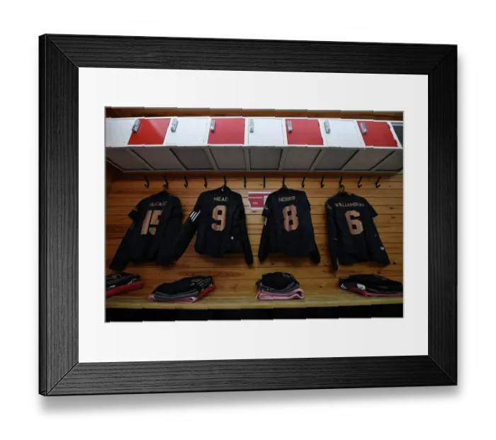 Framed Print : Arsenal Women's Champions League Preparation: Ajax Showdown in Amsterdam