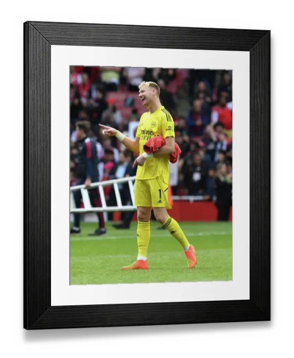 Framed Print : Arsenal's Aaron Ramsdale Reacts After Arsenal v Tottenham Premier League Clash (2022-23) Framed Print : Arsenal's Aaron Ramsdale Reacts After Arsenal v Tottenham Premier League Clash (2022-23)