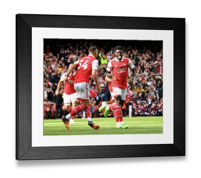 Framed Print : Thomas Partey Scores the Opener: Arsenal vs. Tottenham, Premier League 2022-23 Framed Print : Thomas Partey Scores the Opener: Arsenal vs. Tottenham, Premier League 2022-23