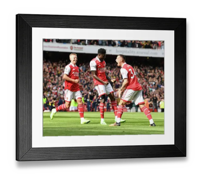 Framed Print : Thomas Partey's Stunner: Arsenal's Triumph Over Tottenham in the 2022-23 Premier League Framed Print : Thomas Partey's Stunner: Arsenal's Triumph Over Tottenham in the 2022-23 Premier League