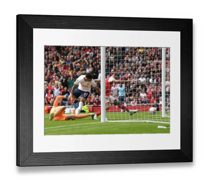 Framed Print : Gabriel Jesus Scores the Decisive Goal: Arsenal's Triumph over Tottenham in the 2022-23 Premier League Framed Print : Gabriel Jesus Scores the Decisive Goal: Arsenal's Triumph over Tottenham in the 2022-23 Premier League