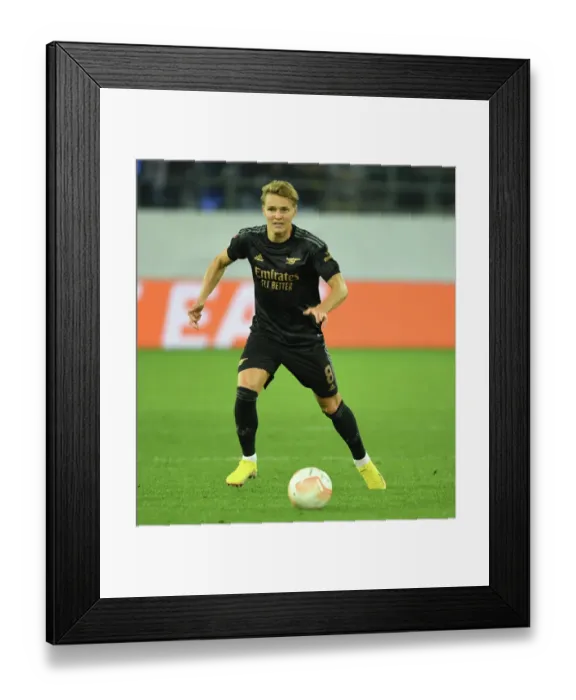 Framed Print : Martin Odegaard Leads Arsenal in Europa League Clash Against FC Zurich Framed Print : Martin Odegaard Leads Arsenal in Europa League Clash Against FC Zurich