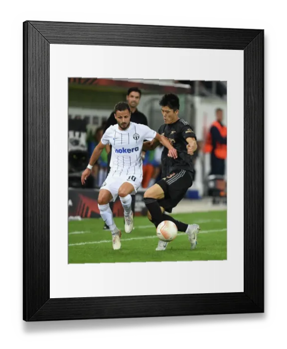 Framed Print : Arsenal Faces FC Zurich in Europa League Group A Clash