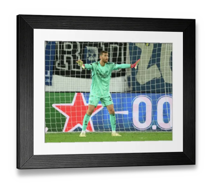 Framed Print : Arsenal in Europa League Action: FC Zurich vs Arsenal (2022-23)