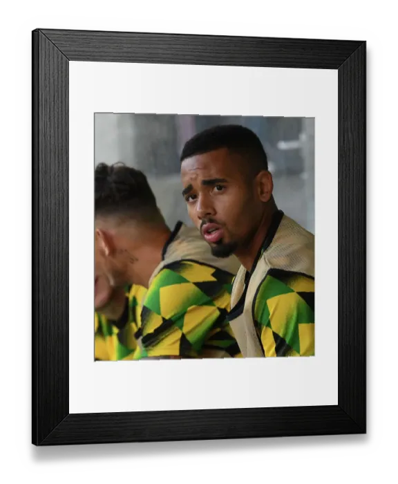 Framed Print : Gabriel Jesus: Arsenal's Fierce Face-Off Against FC Zurich in Europa League Framed Print : Gabriel Jesus: Arsenal's Fierce Face-Off Against FC Zurich in Europa League
