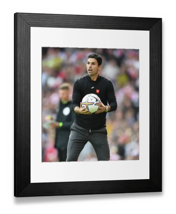 Framed Print : Mikel Arteta vs. Tottenham: Battle of the Managers in Arsenal vs. Spurs Premier League Showdown (2022-23)