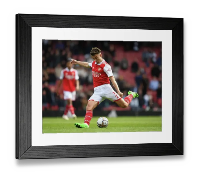 Framed Print : Arsenal's Kieran Tierney in Action Against Tottenham at the Emirates Stadium, 2022-23 Premier League: A Battle Unfolds Framed Print : Arsenal's Kieran Tierney in Action Against Tottenham at the Emirates Stadium, 2022-23 Premier League: A Battle Unfolds