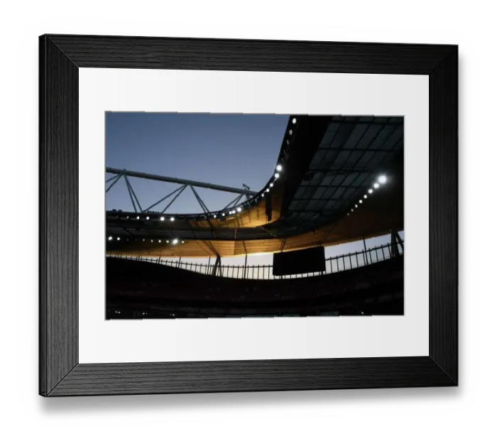 Framed Print : Arsenal vs. Tottenham Rivalry: Premier League Showdown at Emirates Stadium, London 2022-23