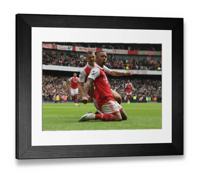 Framed Print : Gabriel Jesus Brace: Arsenal Triumphs Over Tottenham in Thrilling Premier League Showdown (2022-23) Framed Print : Gabriel Jesus Brace: Arsenal Triumphs Over Tottenham in Thrilling Premier League Showdown (2022-23)