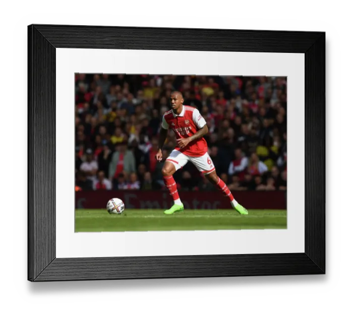 Framed Print : Arsenal vs. Tottenham: London Derby Battle in the Premier League (2022-23)