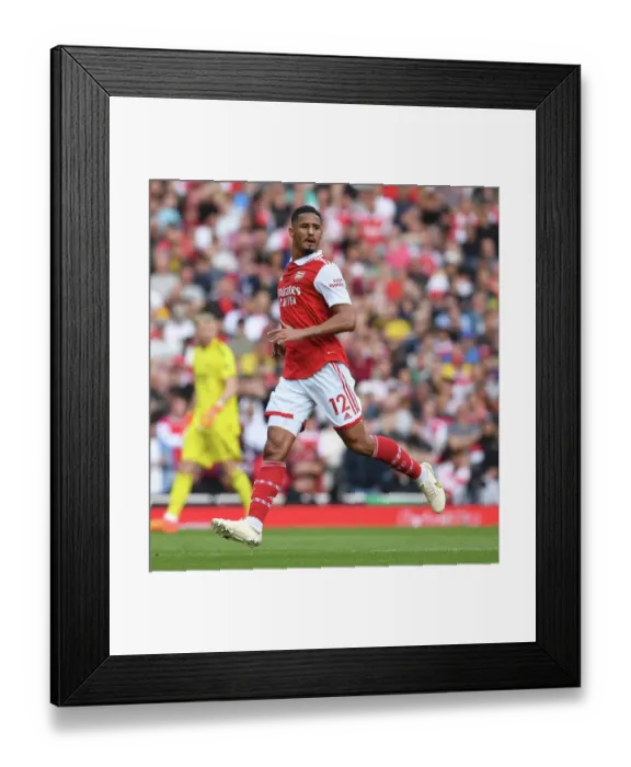 Framed Print : William Saliba's Battle: Arsenal vs. Tottenham in the 2022-23 Premier League Clash Framed Print : William Saliba's Battle: Arsenal vs. Tottenham in the 2022-23 Premier League Clash