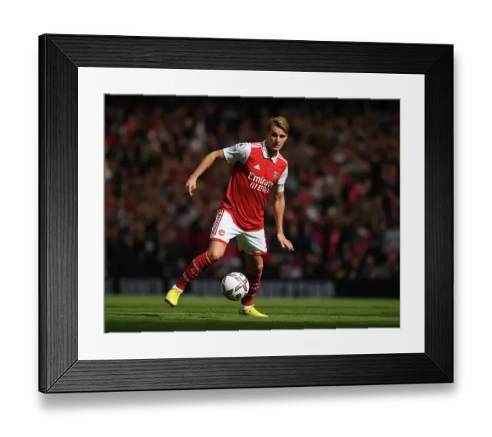 Framed Print : Martin Odegaard vs. Tottenham: Arsenal's Star Midfielder Faces Rival in 2022-23 Premier League Showdown at Emirates Stadium Framed Print : Martin Odegaard vs. Tottenham: Arsenal's Star Midfielder Faces Rival in 2022-23 Premier League Showdown at Emirates Stadium