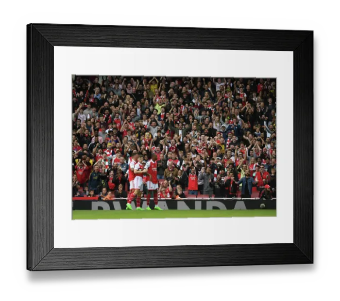 Framed Print : Arsenal vs. Tottenham: The Intense Rivalry in the 2022-23 Premier League
