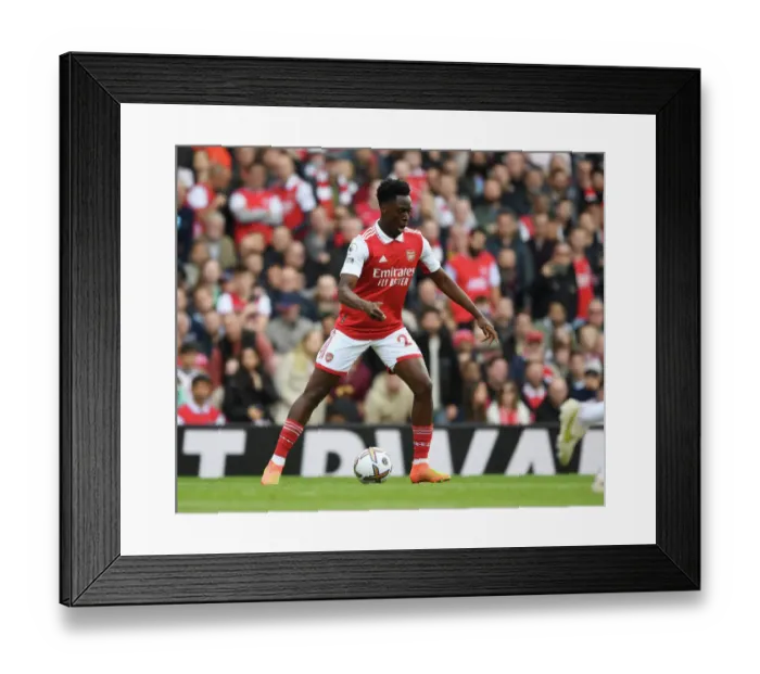 Framed Print : Clash in the Capital: Arsenal vs. Tottenham - Battle at Emirates Stadium (Premier League 2022-23)