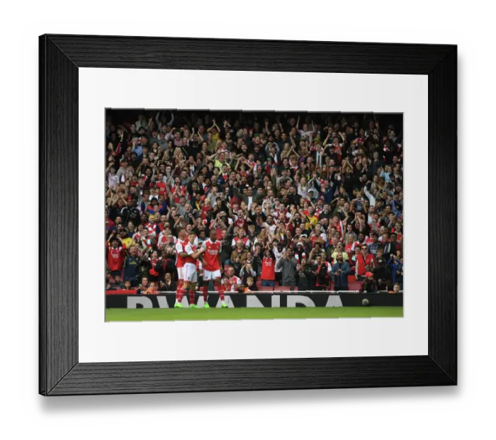 Framed Print : Arsenal vs. Tottenham: The Intense Rivalry in the 2022-23 Premier League - Arsenal's Emirates Fortress