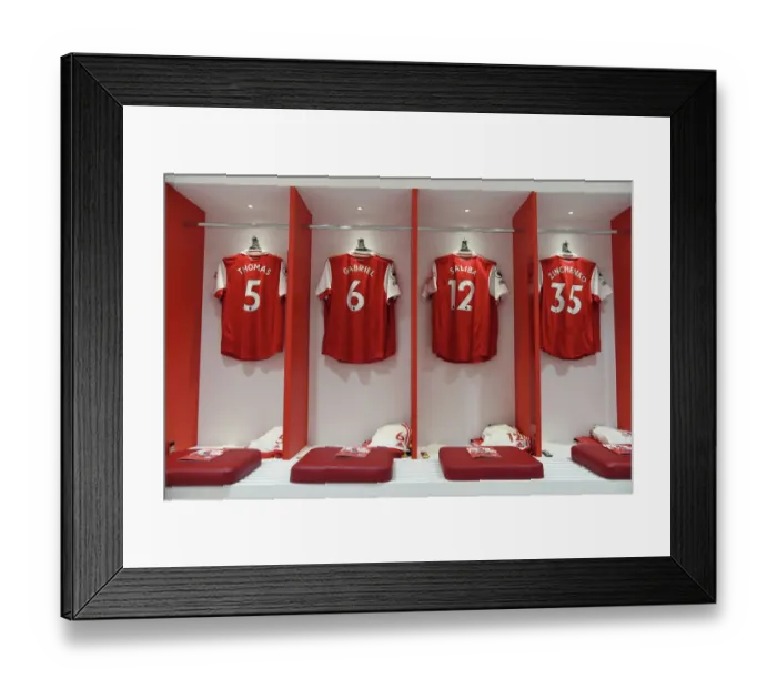 Framed Print : Arsenal FC: The Calm Before the Storm - Arsenal v Tottenham Hotspur, Premier League 2022-23