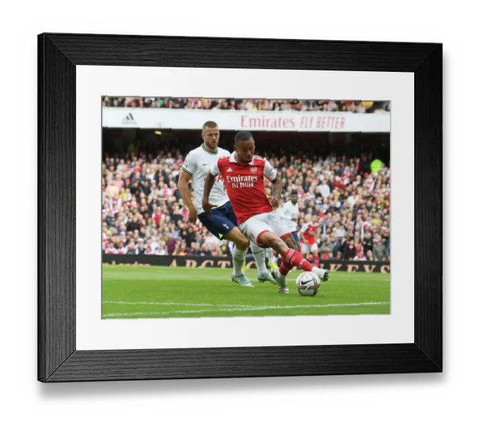 Framed Print : Arsenal vs. Tottenham: Clash of the London Rivals in the Premier League (2022-23) Framed Print : Arsenal vs. Tottenham: Clash of the London Rivals in the Premier League (2022-23)
