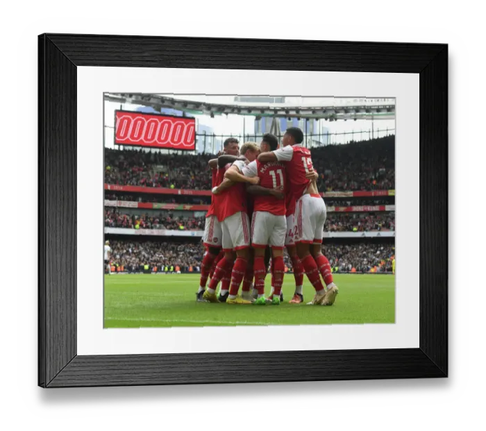 Framed Print : Arsenal's Exciting Victory: Gabriel Jesus Scores the Second Goal vs. Tottenham in the Premier League 2022-23 Framed Print : Arsenal's Exciting Victory: Gabriel Jesus Scores the Second Goal vs. Tottenham in the Premier League 2022-23