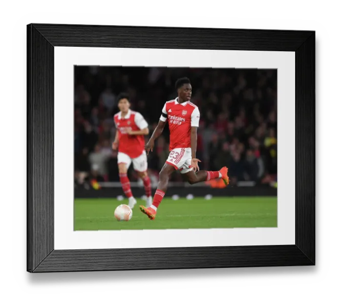 Framed Print : Arsenal's Albert Sambi Lokonga in Europa League Action against FK Bodo / Glimt (2022-23) Framed Print : Arsenal's Albert Sambi Lokonga in Europa League Action against FK Bodo / Glimt (2022-23)