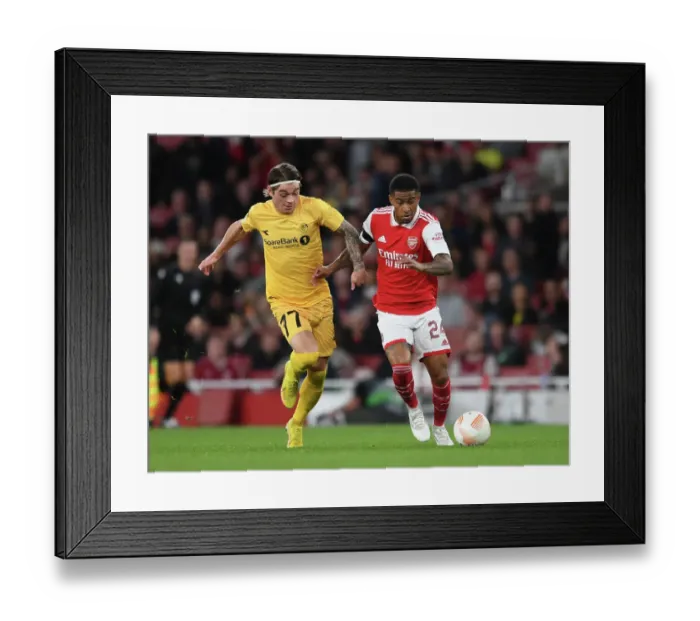 Framed Print : Arsenal vs. FK Bodo / Glimt: Europa League Showdown at Emirates Stadium