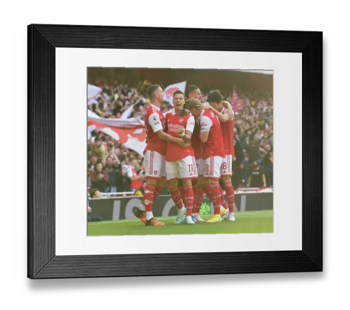 Framed Print : Martinelli Scores First: Arsenal vs. Liverpool, Premier League 2022-23 Framed Print : Martinelli Scores First: Arsenal vs. Liverpool, Premier League 2022-23
