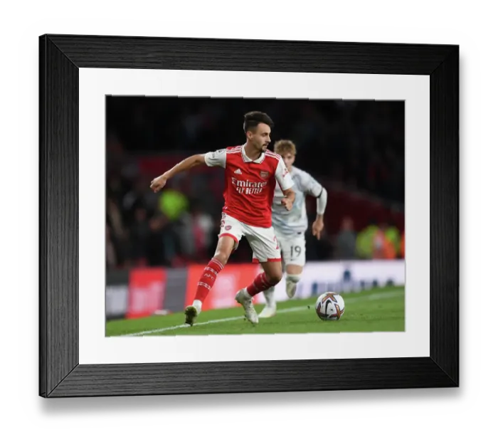 Framed Print : Fabio Vieira Shines: Arsenal vs. Liverpool, Premier League 2022-23 Framed Print : Fabio Vieira Shines: Arsenal vs. Liverpool, Premier League 2022-23