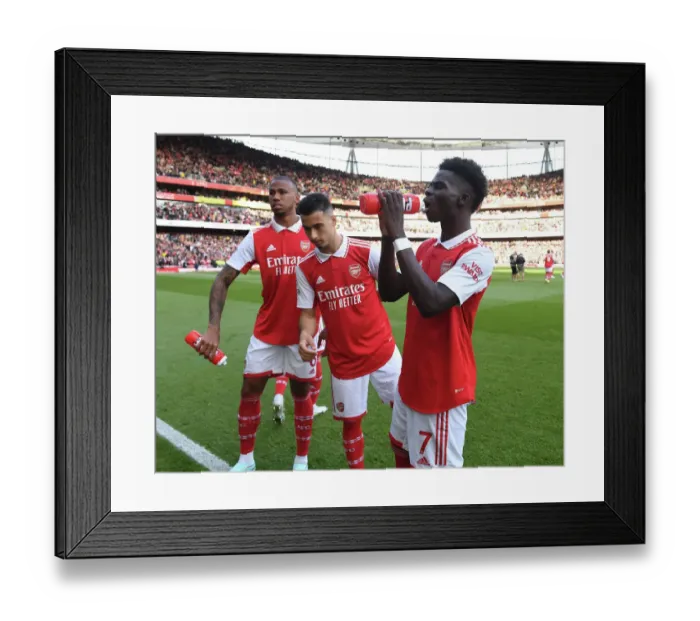 Framed Print : Arsenal's Young Trio: Saka, Martinelli, Magalhaes Prepare for Arsenal v Liverpool Showdown (2022-23) Framed Print : Arsenal's Young Trio: Saka, Martinelli, Magalhaes Prepare for Arsenal v Liverpool Showdown (2022-23)