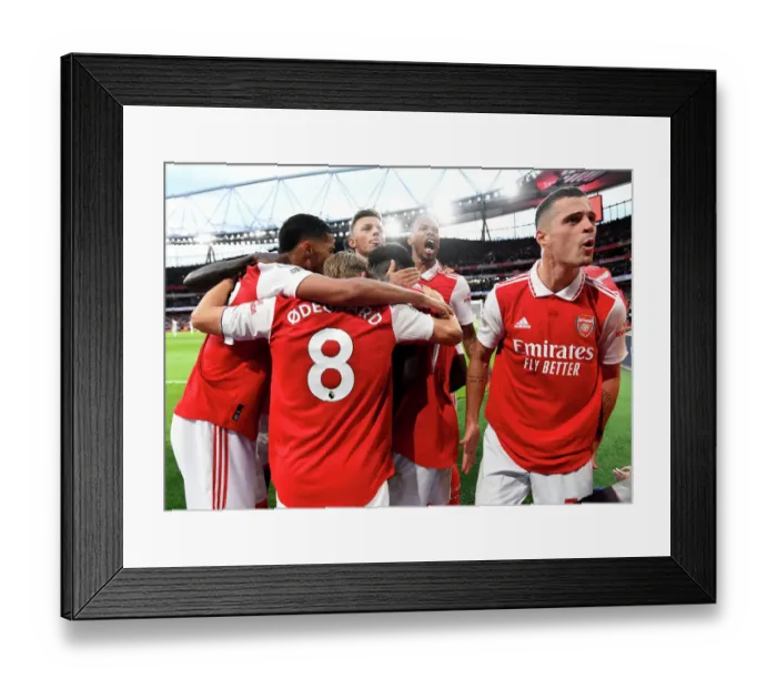 Framed Print : Arsenal's Triumph: Saka Scores the Third Goal in Arsenal's Win Against Liverpool (2022-23) Framed Print : Arsenal's Triumph: Saka Scores the Third Goal in Arsenal's Win Against Liverpool (2022-23)