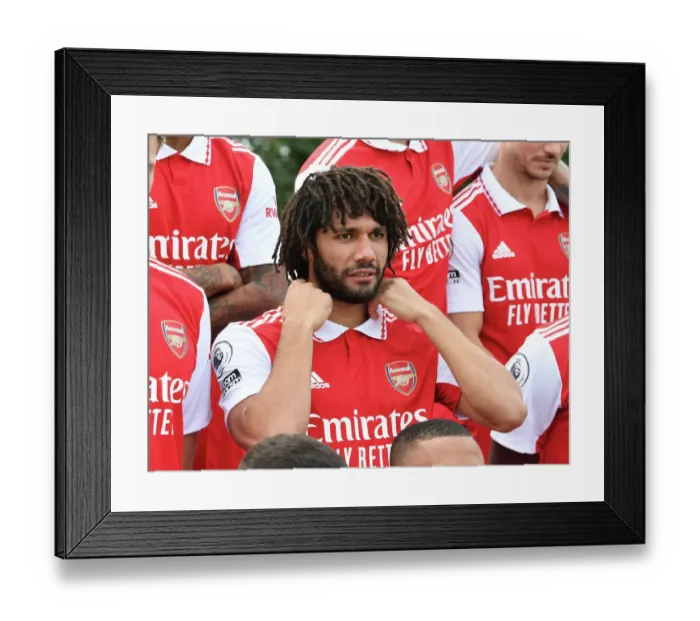 Framed Print : Arsenal First Team Squad 2022-23: Mohamed Elneny Framed Print : Arsenal First Team Squad 2022-23: Mohamed Elneny